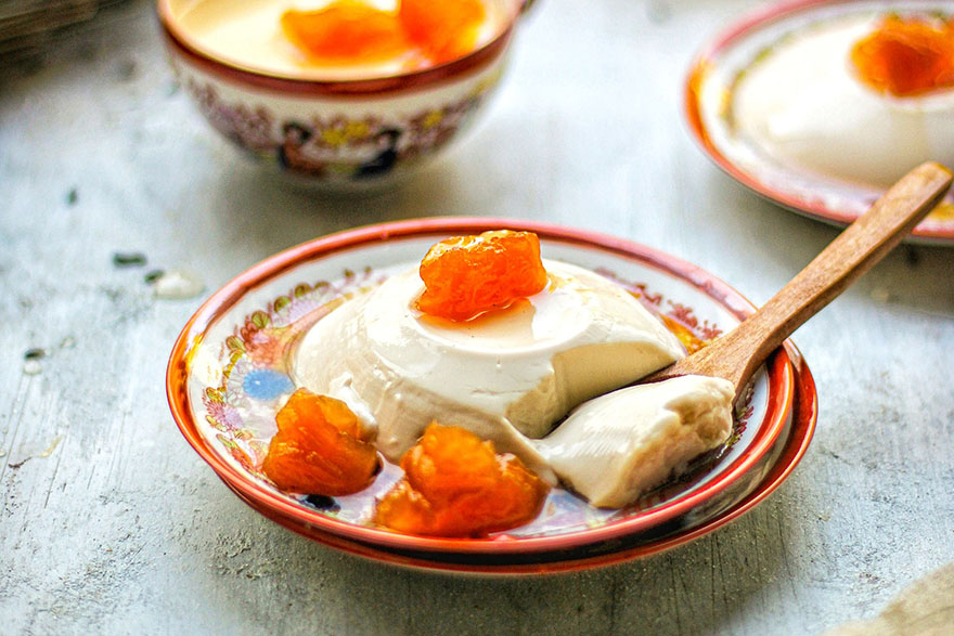 panna cotta cho bé ăn dặm